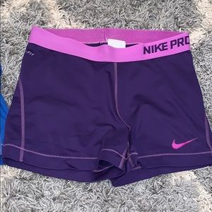 Nike pro shorts